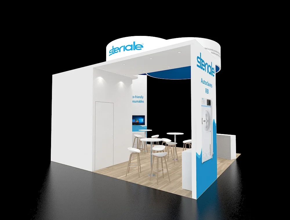 20x20 trade show displays