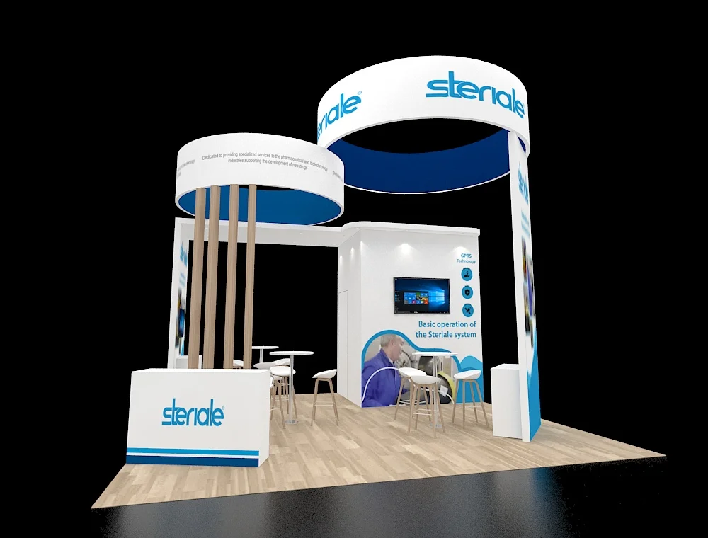 20x20 trade show displays