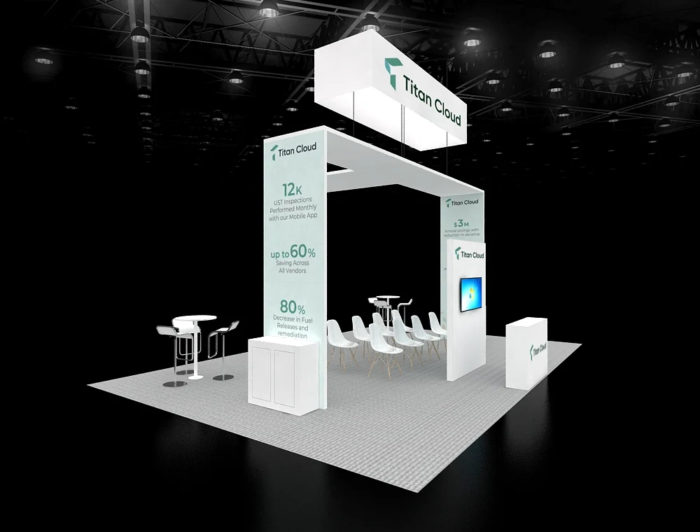20x40 trade show displays