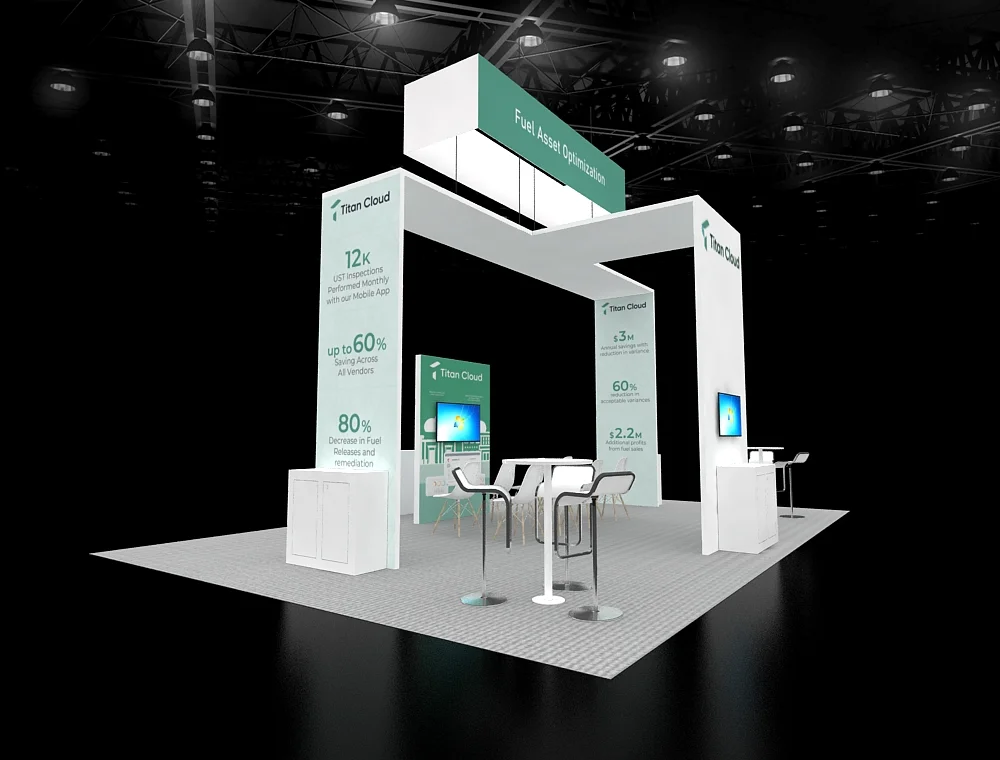 20x40 trade show displays